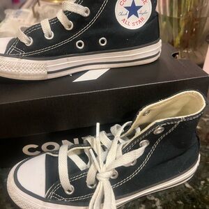 Converse Black High-Top Sneakers